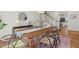 Inviting dining room with a wooden table, stylish chairs, and modern decor at 2019 James St, Durham, NC 27707