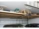 Spacious two-car garage with overhead storage and modern door opener at 2507 Princewood St, Raleigh, NC 27612