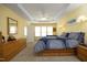 Spacious main bedroom featuring tray ceiling, natural light and ensuite bath at 2507 Princewood St, Raleigh, NC 27612