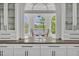 The breakfast nook features a view of the lake at 25303 Ludwell, Chapel Hill, NC 27517
