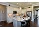 Well-appointed kitchen with granite countertops, center island, and stainless steel appliances at 33 Blackhorn Ct, Pittsboro, NC 27312