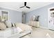 Bedroom with furniture and lots of natural light at 3513 Forest Oaks Dr, Chapel Hill, NC 27514
