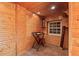 Wood paneled room with tile floors, window, and recessed lighting at 3826 Regent Rd, Durham, NC 27707
