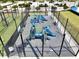 A safe and fun playground, with climbing structures and slides, for the community's younger residents at 421 Gooseberry Dr, Holly Springs, NC 27540