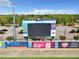 Community stadium with a large digital scoreboard, promoting events and local team support at 421 Gooseberry Dr, Holly Springs, NC 27540