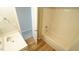 Bathroom featuring tub and vanity at 4517 Pale Moss Dr, Raleigh, NC 27606