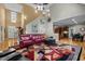 Spacious living room with hardwood floors and an open floor plan at 524 Birdsong Ln, Hurdle Mills, NC 27541