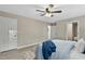 Bedroom features neutral paint, vinyl floors and natural light at 580 Greenbriar Farm Trl, Siler City, NC 27344