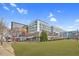 Building exterior with manicured landscaping, creating an appealing and welcoming environment at 811 Fargo St, Durham, NC 27707