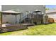 Multi-level backyard deck featuring a gazebo, a shed, and a large backyard at 9212 Linslade Way, Wake Forest, NC 27587