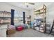 Well-organized storage room with ample shelving and storage containers for optimum organization at 98 Buddy Campbell Ct, Angier, NC 27501