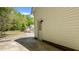 A view of the side exterior and driveway at 105 Coral Ridge Cir, Franklinton, NC 27525