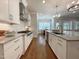 Modern kitchen features stainless appliances, ample counter space, and open floor plan at 108 Clements Dr, Morrisville, NC 27560