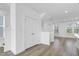 Spacious hallway with wood floors and ample storage space at 1215 Corkery Ridge Ct, Cary, NC 27519