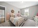 This charming ' bedroom features two beds and decorative name signs at 1305 Reservoir View Ln, Wake Forest, NC 27587