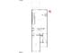 Open-concept floor plan featuring a great room, kitchen, powder room, garage and entry at 172 Parker Ln, Mebane, NC 27302