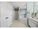 This bathroom features a vanity, toilet, shower and soaking tub at 2808 Polesdon Ct, Raleigh, NC 27615