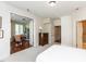 Open main bedroom leading to a dining nook and a spacious closet at 2813 Market Bridge Ln # 204, Raleigh, NC 27608
