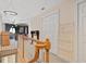 Upstairs hallway with a view of the bedroom at 308 Sunset Creek Cir, Chapel Hill, NC 27516