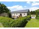 Exterior featuring a large backyard with a patio area at 3604 Stagecoach Rd, Durham, NC 27713