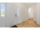 Bright foyer with tile flooring and access to other rooms at 3604 Stagecoach Rd, Durham, NC 27713