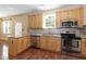 Well-appointed kitchen featuring stainless steel appliances, and hardwood floors at 3819 Valleydale Dr, Durham, NC 27703