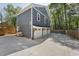 Detached three-car garage with spacious driveway and ample parking at 3908 Booker Ave, Durham, NC 27713