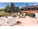 Expansive patio area with outdoor seating, perfect for entertaining at 481 Firetower Rd, Louisburg, NC 27549