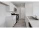 Stylish kitchen equipped with stainless steel appliances, a double sink, and modern cabinetry at 51 Landon Pl, Roxboro, NC 27573