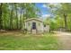 Charming single-story home with a well-maintained yard and surrounded by mature trees, offering a serene setting at 6121 Kelvin Dr, Durham, NC 27712