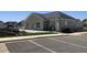 Community clubhouse offers outdoor seating, accessibility parking, and a paved parking lot at 1007 Fairhaven Dr, Mebane, NC 27302