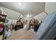 Spacious attic with storage space for personal belongings at 1009 Linenhall Way, Wake Forest, NC 27587