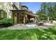 Expansive backyard patio area perfect for outdoor entertaining and relaxation at 1009 Linenhall Way, Wake Forest, NC 27587