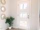 Inviting entryway with modern door design, stylish decor, and a welcoming atmosphere at 109 S Plum St, Durham, NC 27703