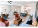 Open-concept living space boasts stylish furnishings, modern decor, and a seamless flow throughout at 109 S Plum St, Durham, NC 27703