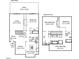 Detailed floor plan showcasing the layout of the home with dimensions of rooms at 12 Innisfree Dr, Durham, NC 27707