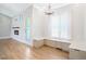 Cozy window seating with integrated storage, enhancing the dining area's appeal at 1301 Tawny View Ln, Raleigh, NC 27603