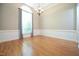 The dining area offers hardwood floors, natural lighting and is perfect for all occasions at 14 Whit Ct, Angier, NC 27501