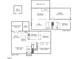 Layout of the home showing key features, room dimensions, and placement of rooms at 1514 Goodwin Rd, Durham, NC 27712