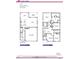 Floor plan showcasing the layout of the home, including the kitchen, bedrooms, and living areas at 177 Kipling Creek Dr, Fuquay Varina, NC 27526