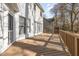 Spacious wooden deck, perfect for outdoor entertaining and relaxation at 201 Langston Mill Ct, Cary, NC 27518