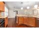 Bright kitchen boasting granite countertops and modern appliances, perfect for culinary enthusiasts at 2106 Cloud Cover Ln, Raleigh, NC 27614