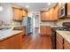 Well-equipped kitchen with stainless steel appliances and granite countertops at 2106 Cloud Cover Ln, Raleigh, NC 27614
