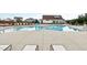Enjoy the community pool with spacious deck and lounge chairs for relaxing by the water at 2749 Nettles Ridge Way, Fuquay Varina, NC 27526