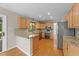 Well-equipped kitchen featuring stainless steel appliances and granite countertops at 311 Arlington Rdg, Cary, NC 27513