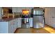 Modern kitchen featuring stainless steel appliances, granite countertops, and plenty of counter space at 3517 Elk St, Burlington, NC 27215