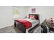 Cozy bedroom featuring a comfortable bed, soft lighting, and tasteful decor at 423 Orange Heights Rd, Hillsborough, NC 27278