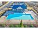 Community pool and recreation area providing a perfect spot for relaxation and outdoor activities at 518 Judge Ct, Durham, NC 27703