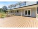 Expansive rear deck offering ample space for entertaining and enjoying outdoor living at 530 Turlington Rd, Dunn, NC 28334
