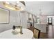 Open-concept layout seamlessly connecting dining room to a modern kitchen at 67 Farmstead Ct, Wendell, NC 27591